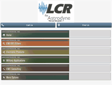 Tablet Screenshot of lcr-inc.com